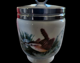 Vintage Royal Worcester England Porcelain Egg Coddler.
