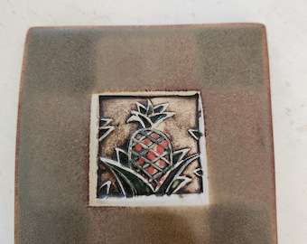 Vintage Otis Studios 4" Decorative Tile