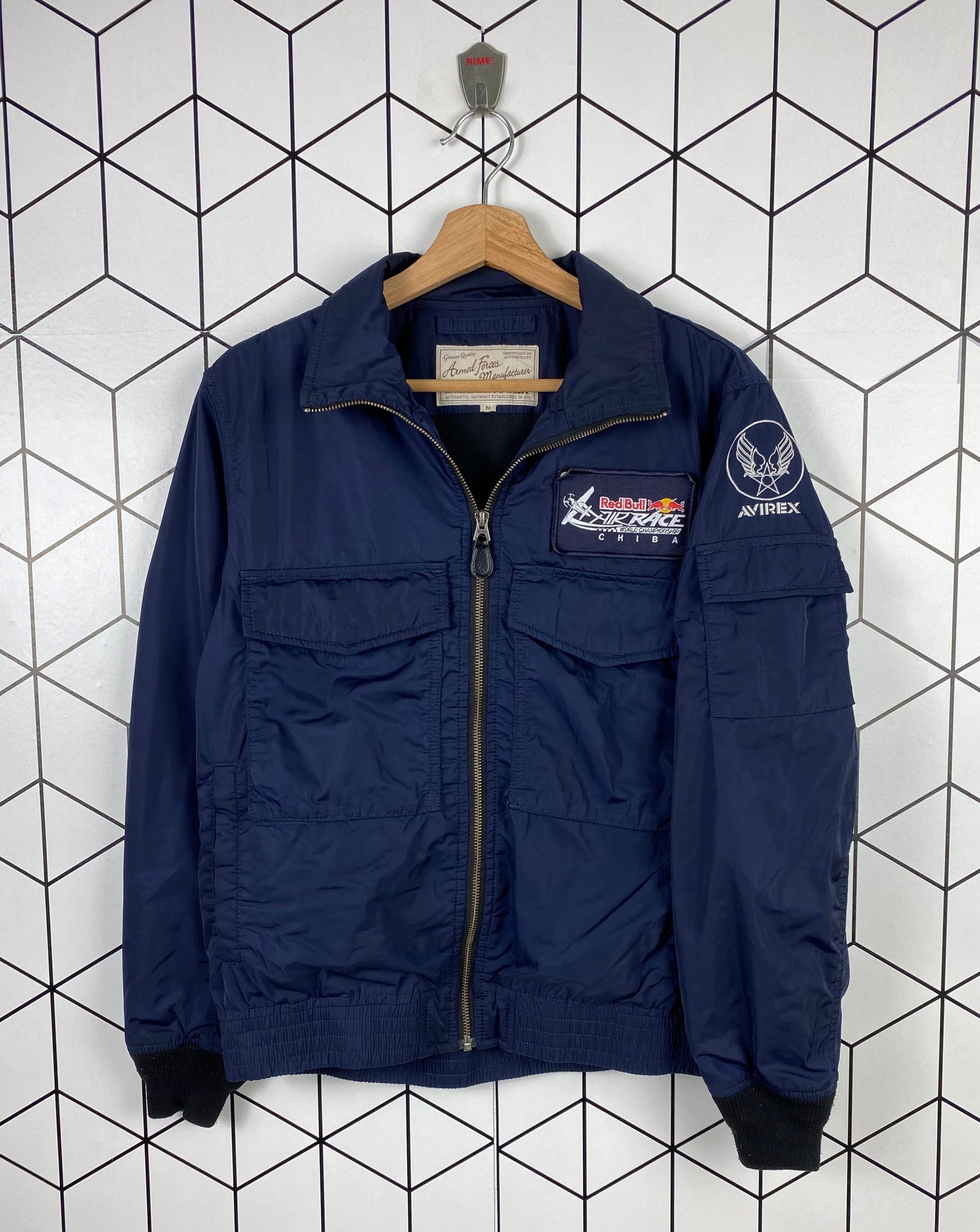 Vintage 90s Avirex Military Bomber 