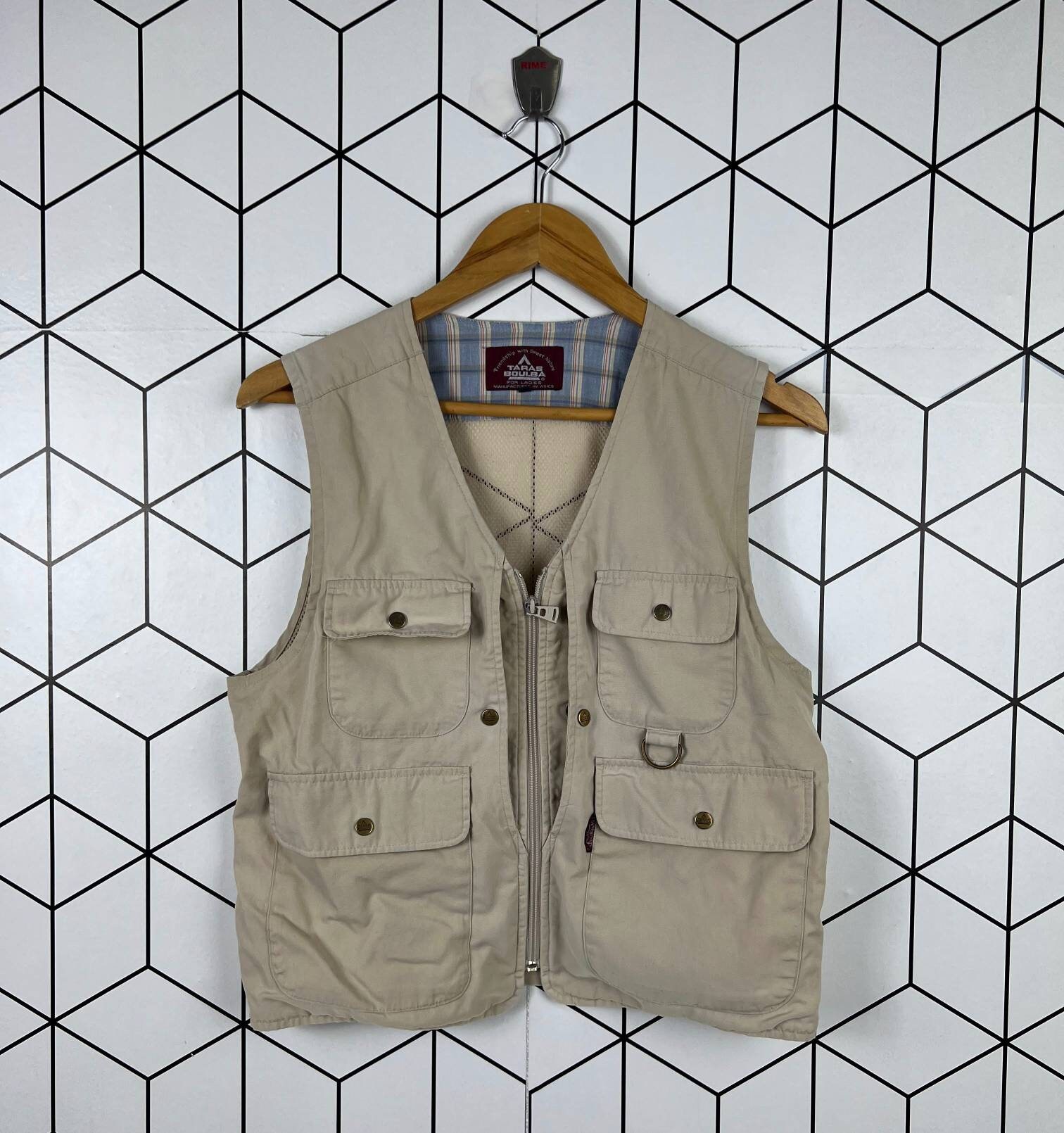 Vintage Japanese Brand Taras Boulba Utility Vest Fishing Vest 