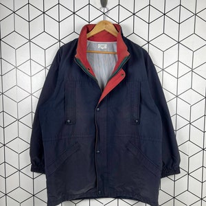 Vintage Lacoste long nylon jacket