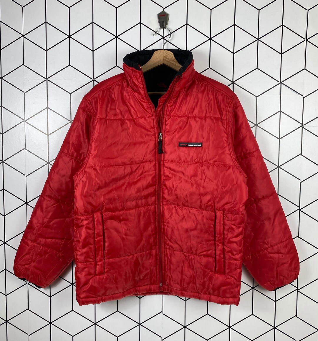 Tony Hawk Skateboarding Puffer Down Jacket Streetwear Skate Etsy Canada