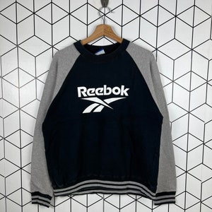 Vintage Sportswear Reebok Sweatshirt Crewneck Big Logo Streetwear Style Sport