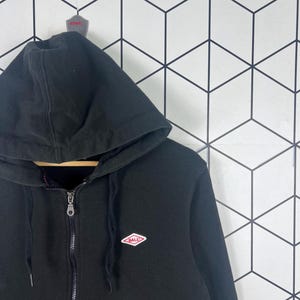 Vintage Ball Script Logo Hoodie Full Zipper Streetwear