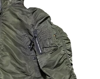 Vintage 90s ALPHA INDUSTRIES Type N3B (N) Parka Jacket Fur