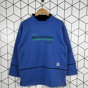 Vintage Nicola Valentino Italy Sweatshirt Embroidery Logo