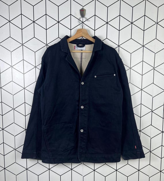 Vintage levis engineered workwear jacket worker l… - image 1