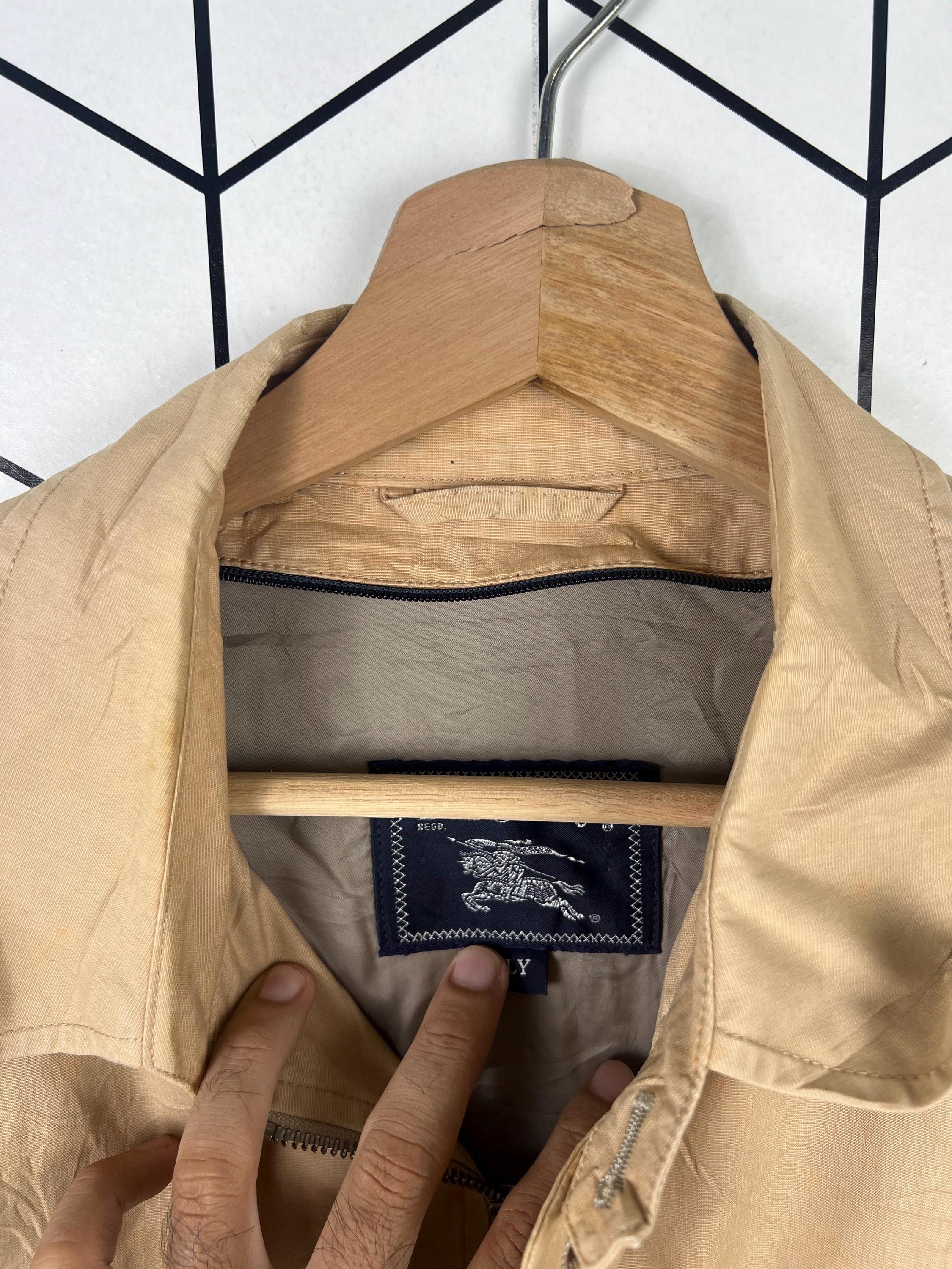 ジャケット・アウター vintage Burburrys light wool JACKET bi Vintage Burberry Bomber Jacket Green Nova Check Coat Jacket