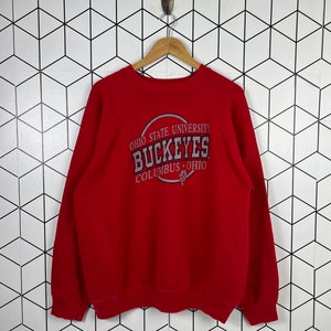 Vintage Ohio State University Buckeyes Columbus Sweatshirt Crewneck American University Vintage