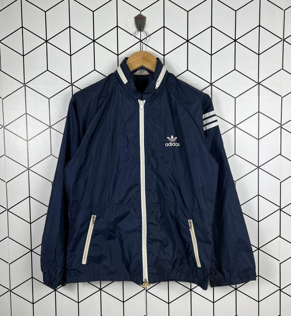 Vintage Adidas West Germany Windbreaker Jacket - Etsy