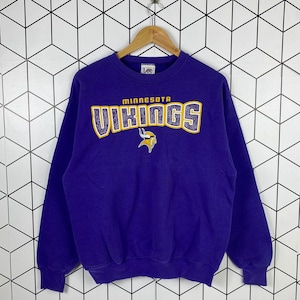 Vintage des années 90 Vikings Minnesota Nfl sweat ras du cou par Lee