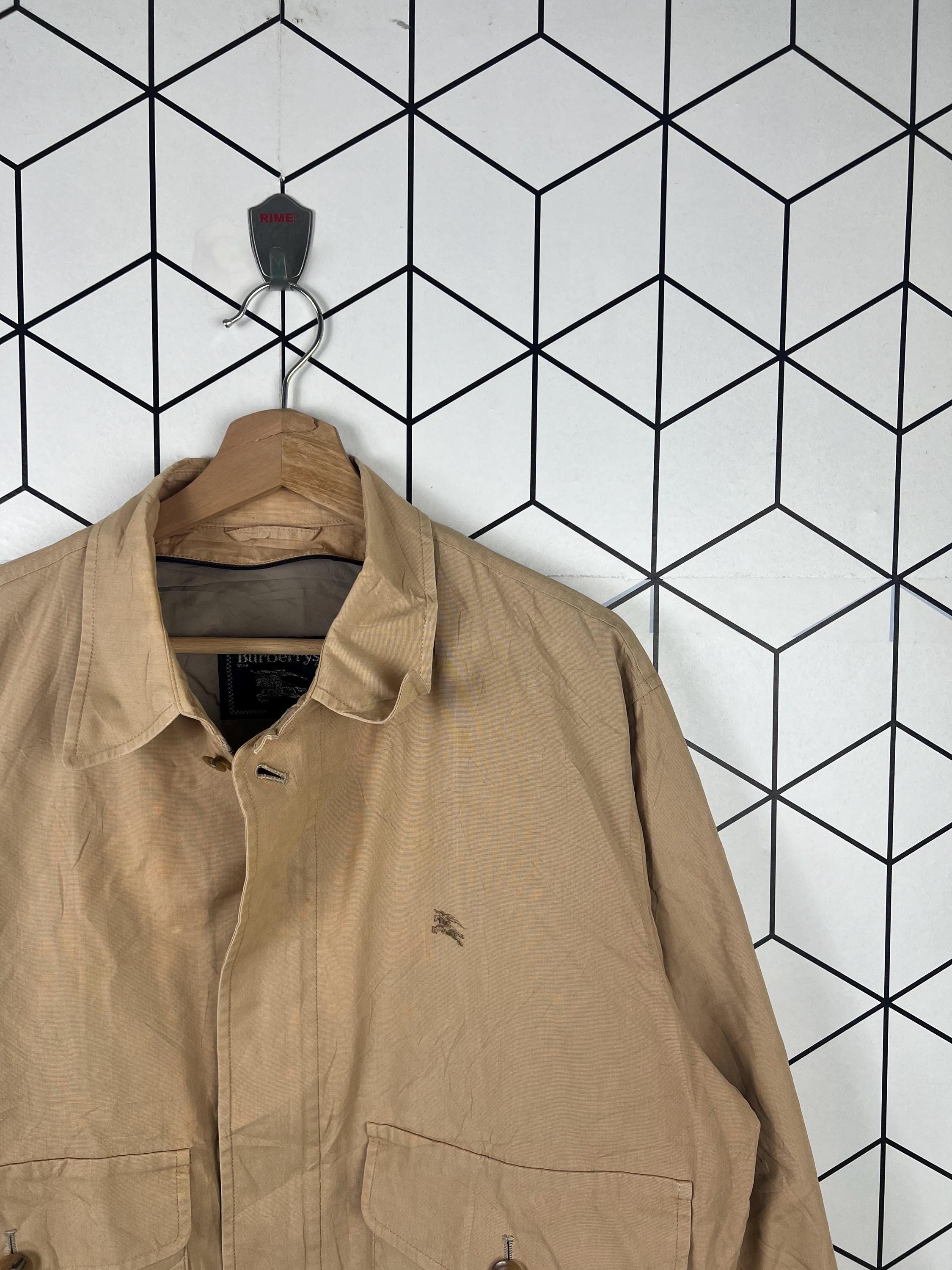 ジャケット・アウター vintage Burburrys light wool JACKET bi Burberry Jacket Vintage Burberry Golf Jacket Made in Japan