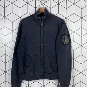 Polo Jeans Company - Veste-pull avec fermeture éclair complète, mode streetwear