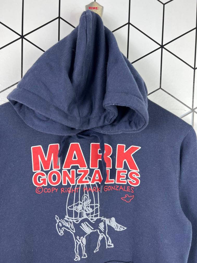 Mark Gonzales Hoodie Pullover Streetwear Street Fashion - Etsy