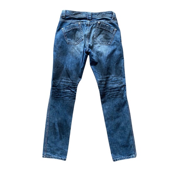Vintage Avirex Military Army Denim Distressed Jeans Waist 29 Vintage Avirex Military Army Denim Distressed Jeans Waist 29