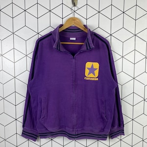 All Star Converse Sweater Full Zipper Streetwear Sportwear Outdoor Summer