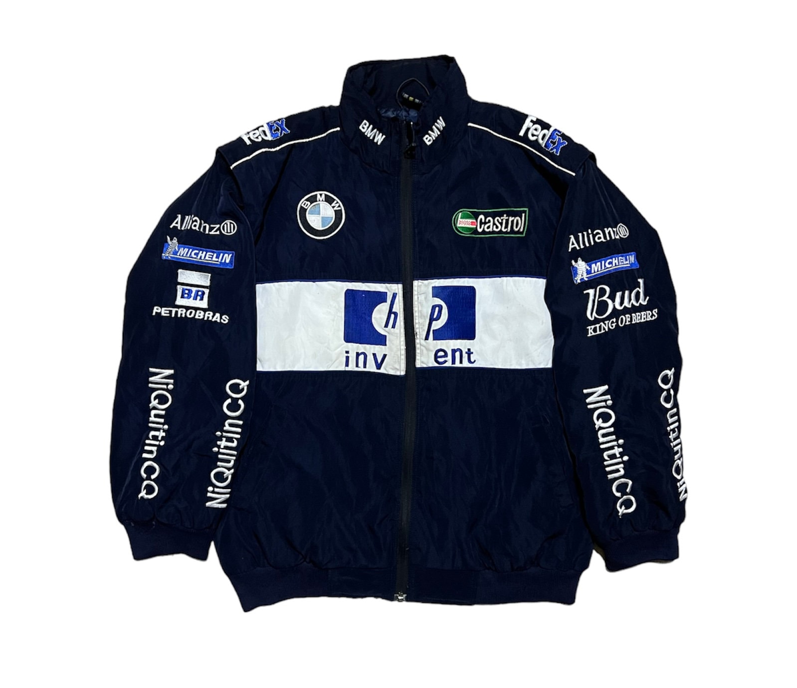 Vintage 1990 BMW F1 TEAM Williams Jacket Michelin Niquitincq Vintage 1990 BMW F1 TEAM Williams Jacket Michelin Niquitincq