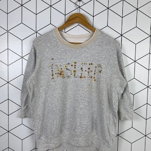 Vintage Issey Miyake Tsumori Chisato Sleep Women Sweatshirt Quarter Sleeve