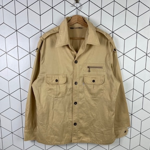 Vintage jaren 80 Levis werkjack werkkleding Streetwear Bush Button