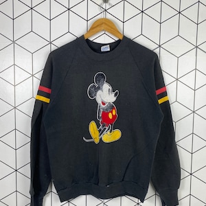 Vintage 90s Made in Usa Mickey Mouse Disney Sweatshirt Crewneck Big Logo Vintage Disney