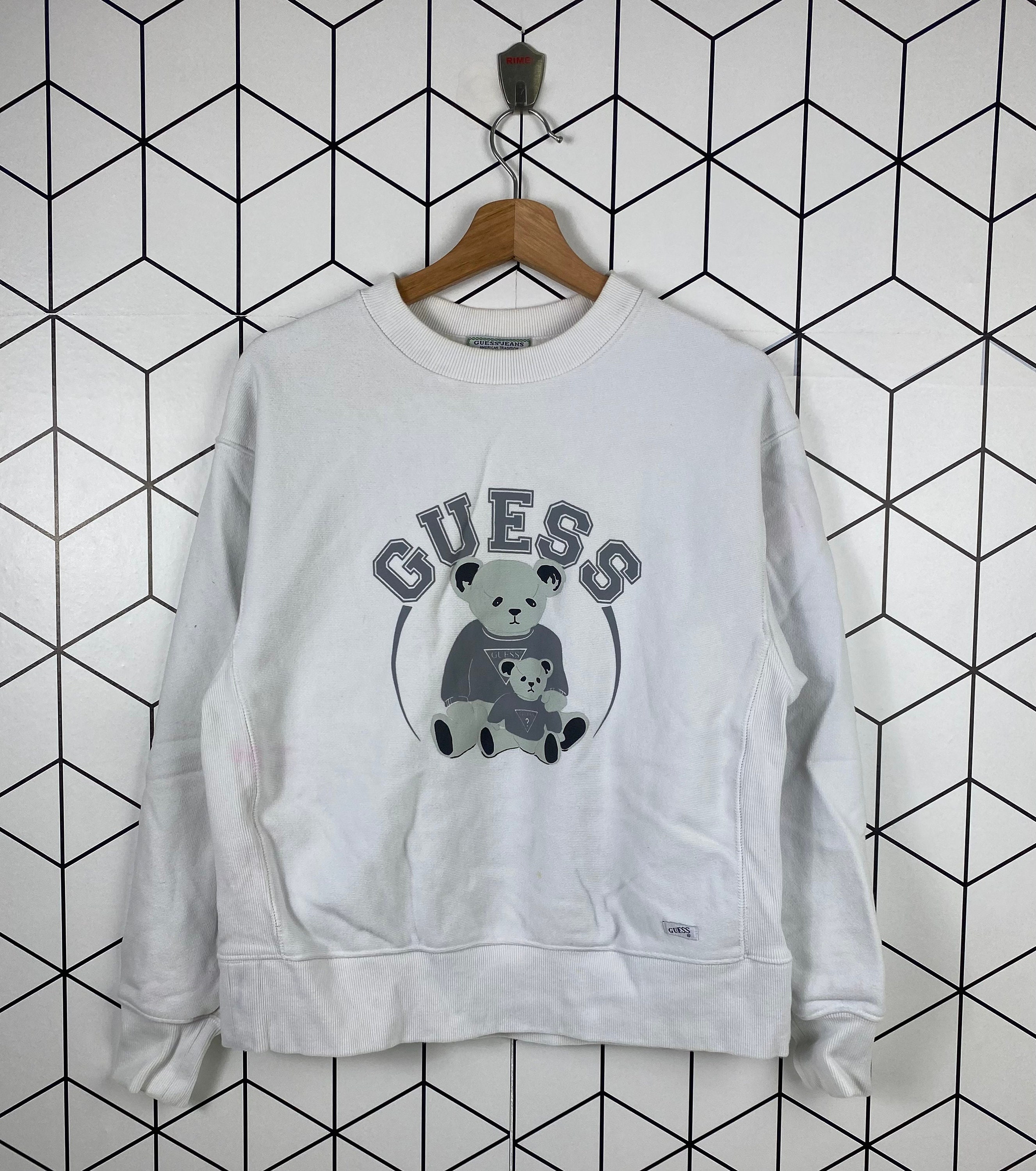 Guess bear sweatshirt new arrivals