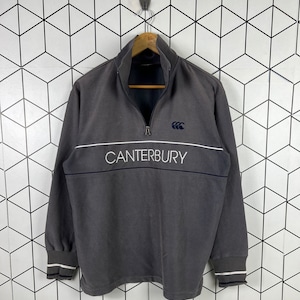 Vintage Canterbury of New Zealand sweatshirt half zipper
