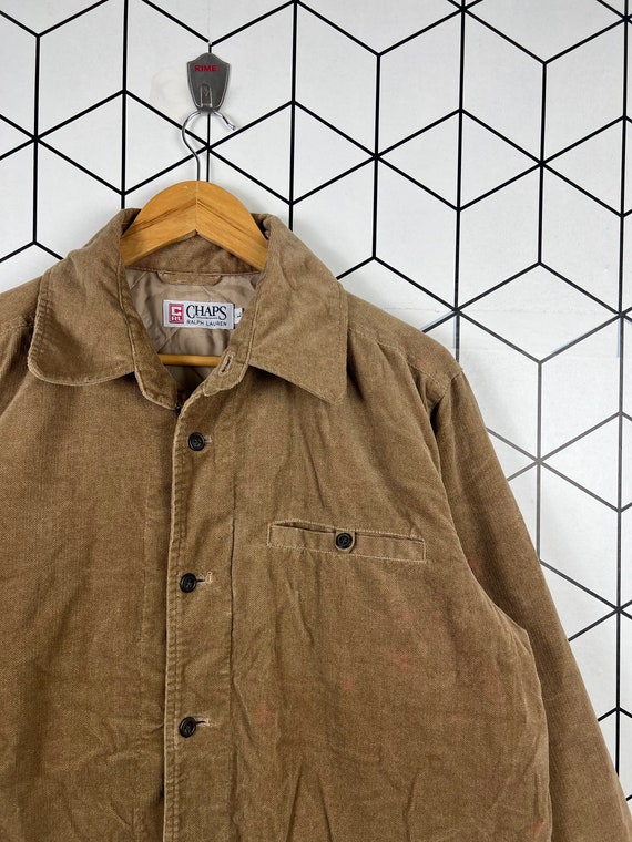 Vintage Chaps Ralph Lauren Velvet Workwear Jacket - Etsy