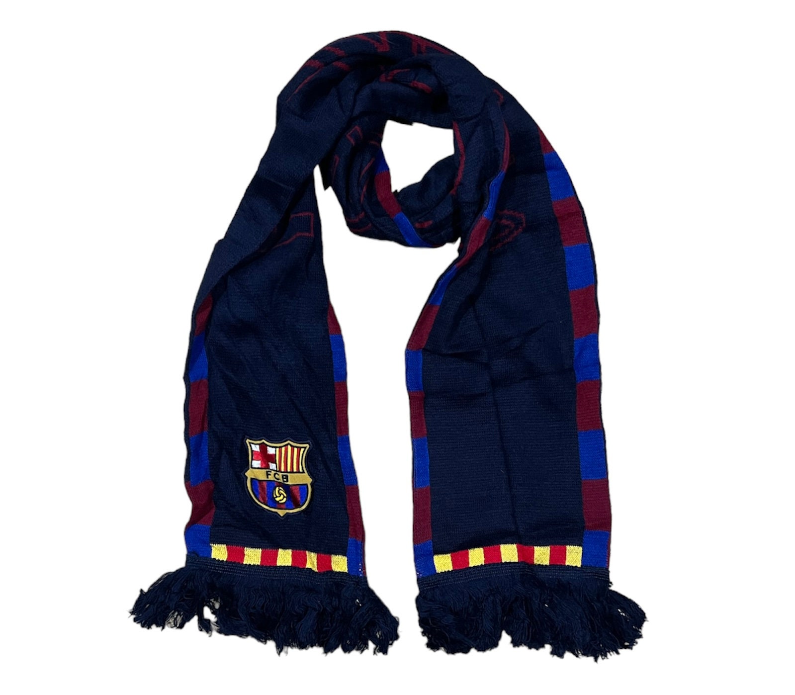 Vintage FC Barcelona Muffler Scarf Spain - Etsy Vintage FC Barcelona Muffler Scarf Spain - Etsy