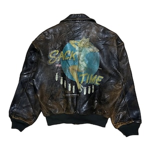 AVIREX LTD レザージャケット SACK TIME A-2 TYPE