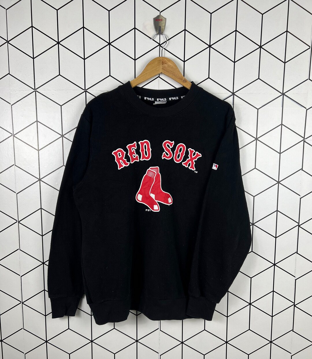 Upcycled Red Sox Sweatshirt main image 1