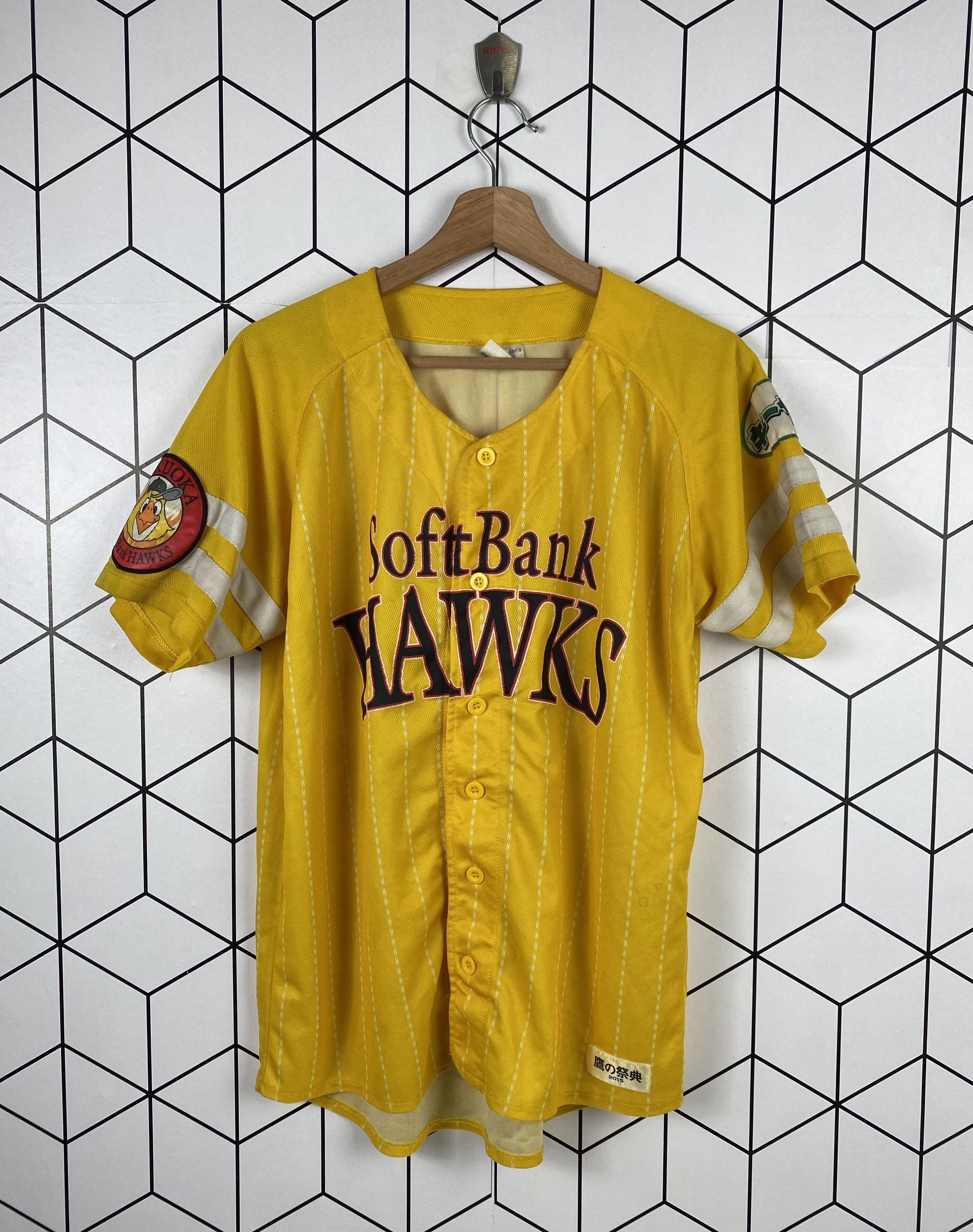 Vintage Fukuoka Softbank Hawks Japanese Professional Baseball 