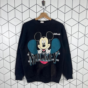 Vintage 90s Mickey mouse Disney sweatshirt faded crewneck