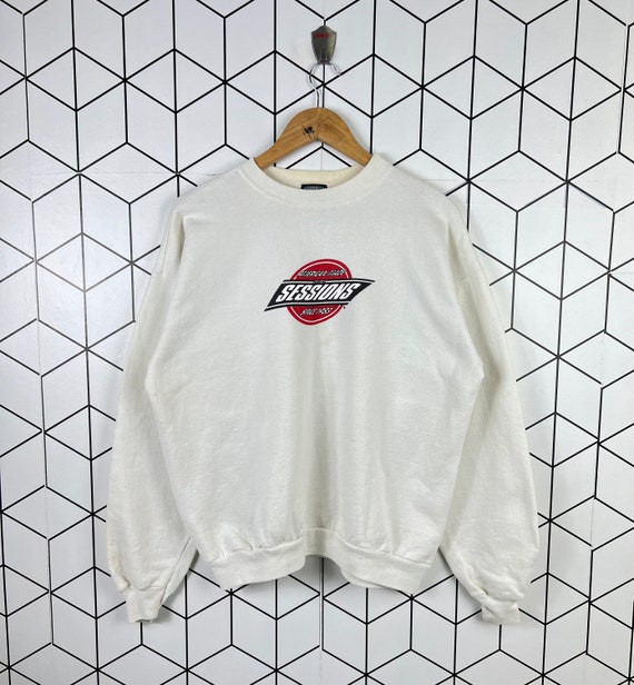 Vintage 90s SESSIONS America Made Surfing Brand Sweatshirt