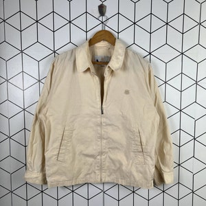 Vintage Aquascutum of London windbreaker light jacket checkered design