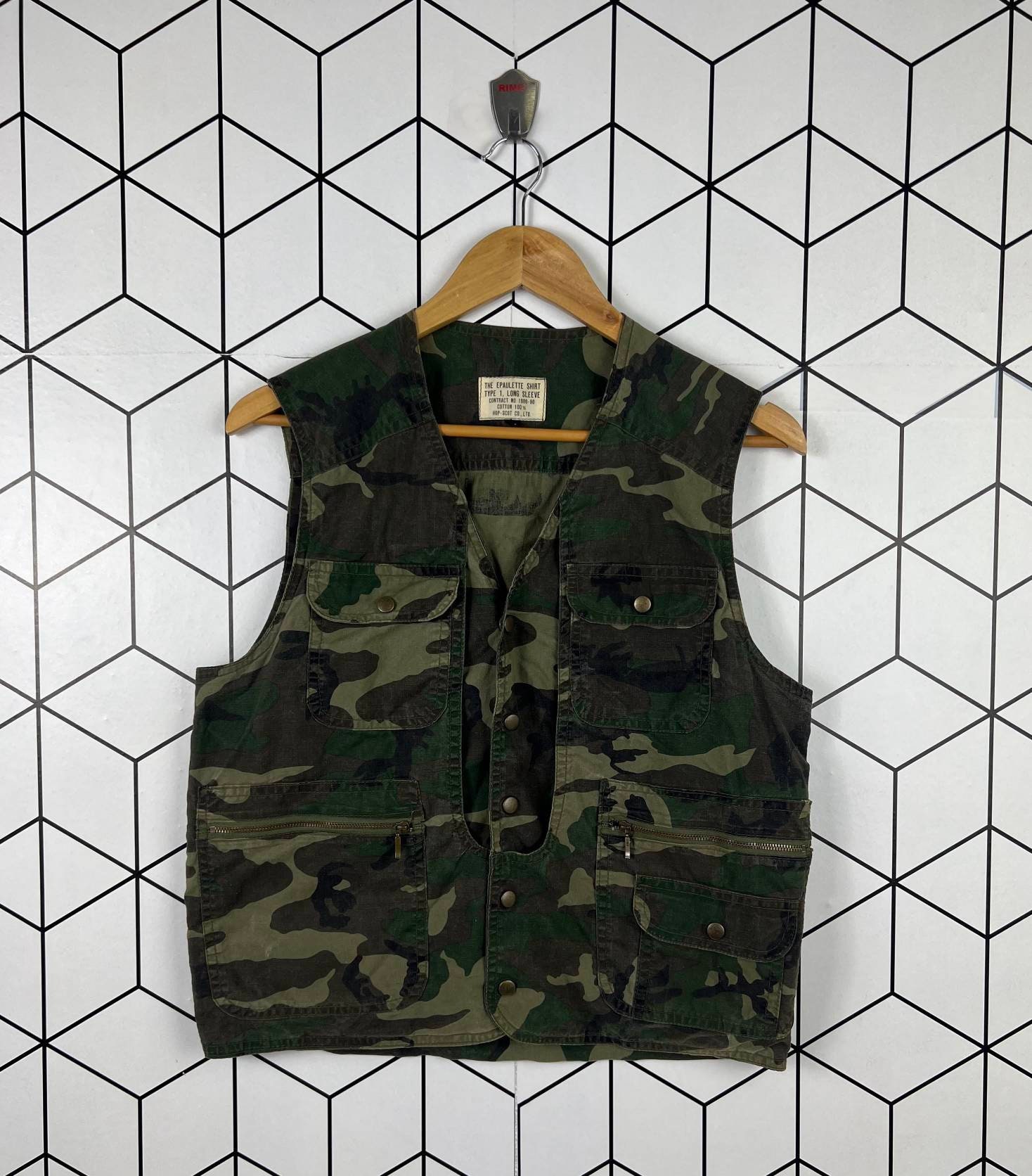 Mens Vests Summer Camouflage Unloading Tactical Vest Coat Casual