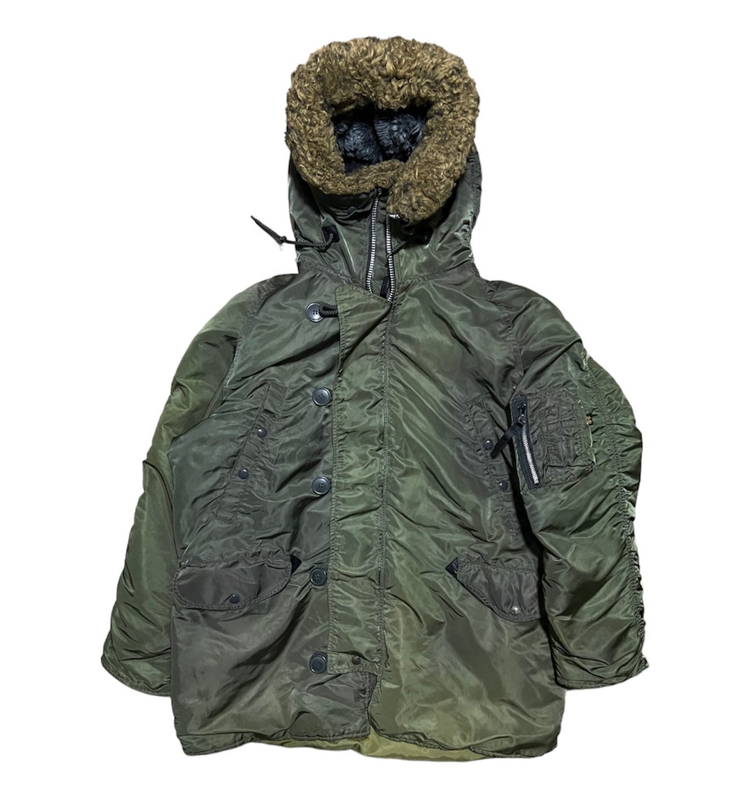 Vintage 90s ALPHA INDUSTRIES Type N3B (N) Parka Jacket Fur Vintage 90s ALPHA INDUSTRIES Type N3B (N) Parka Jacket Fur