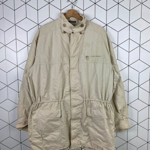 Vintage 90s Valentino Italy Couture Jacket Bush Pocket Long Jacket