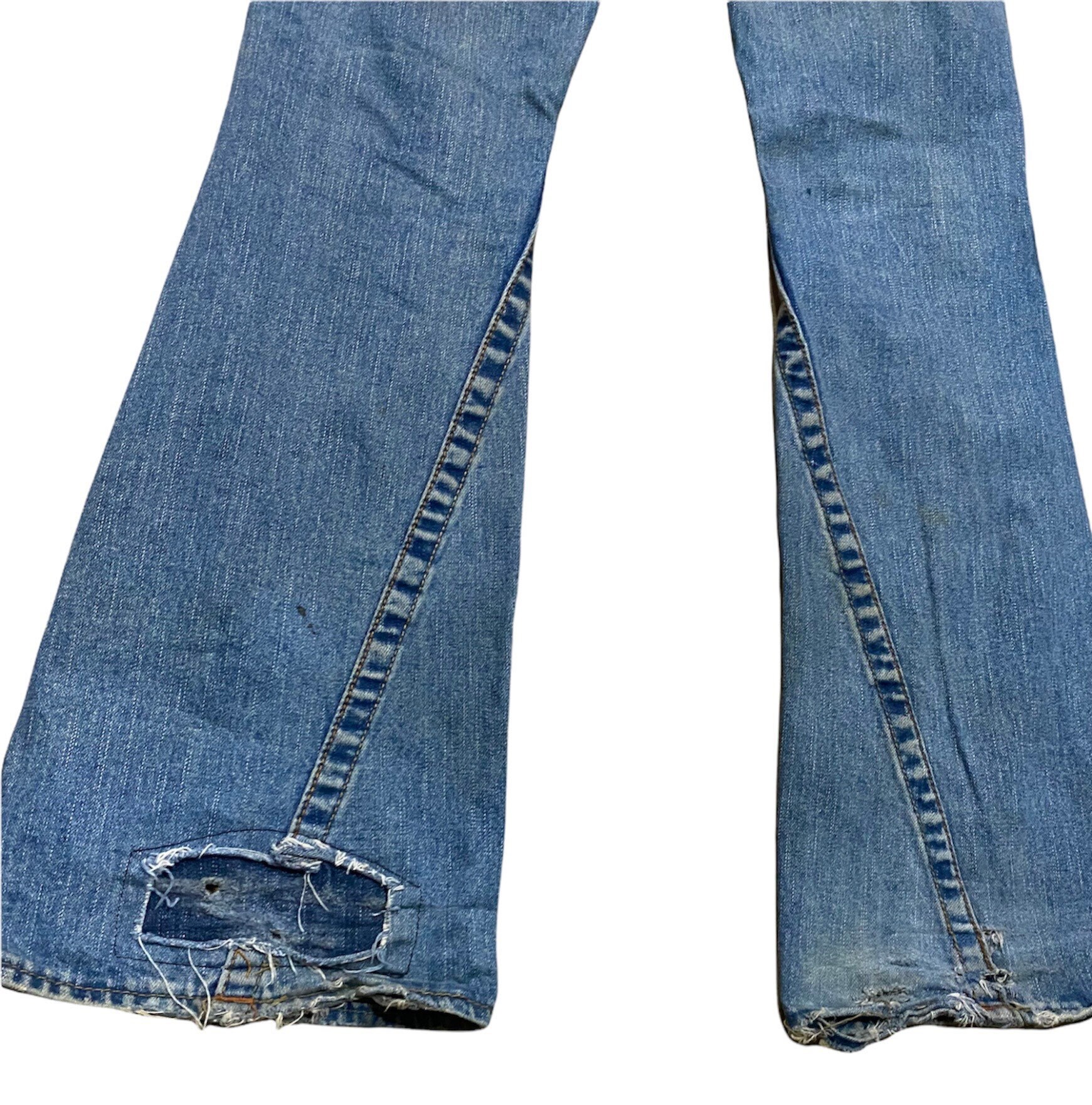 Vintage 90s True Religion Ripped Denim Jeans Japanese Brand Vintage 90s True Religion Ripped Denim Jeans Japanese Brand