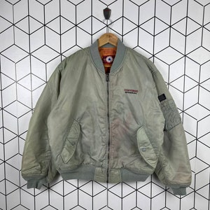Vintage converse all star flight jacket bomber jacket