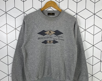 ヴィンテージ カルロ ヴァレンティノ スウェットシャツ クルーネック