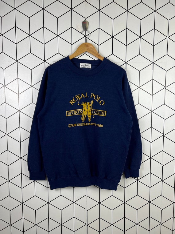 アウトレット福袋 Sports POLO ROYAL Vintage Club Big Embroidery Sweatshirt トップス