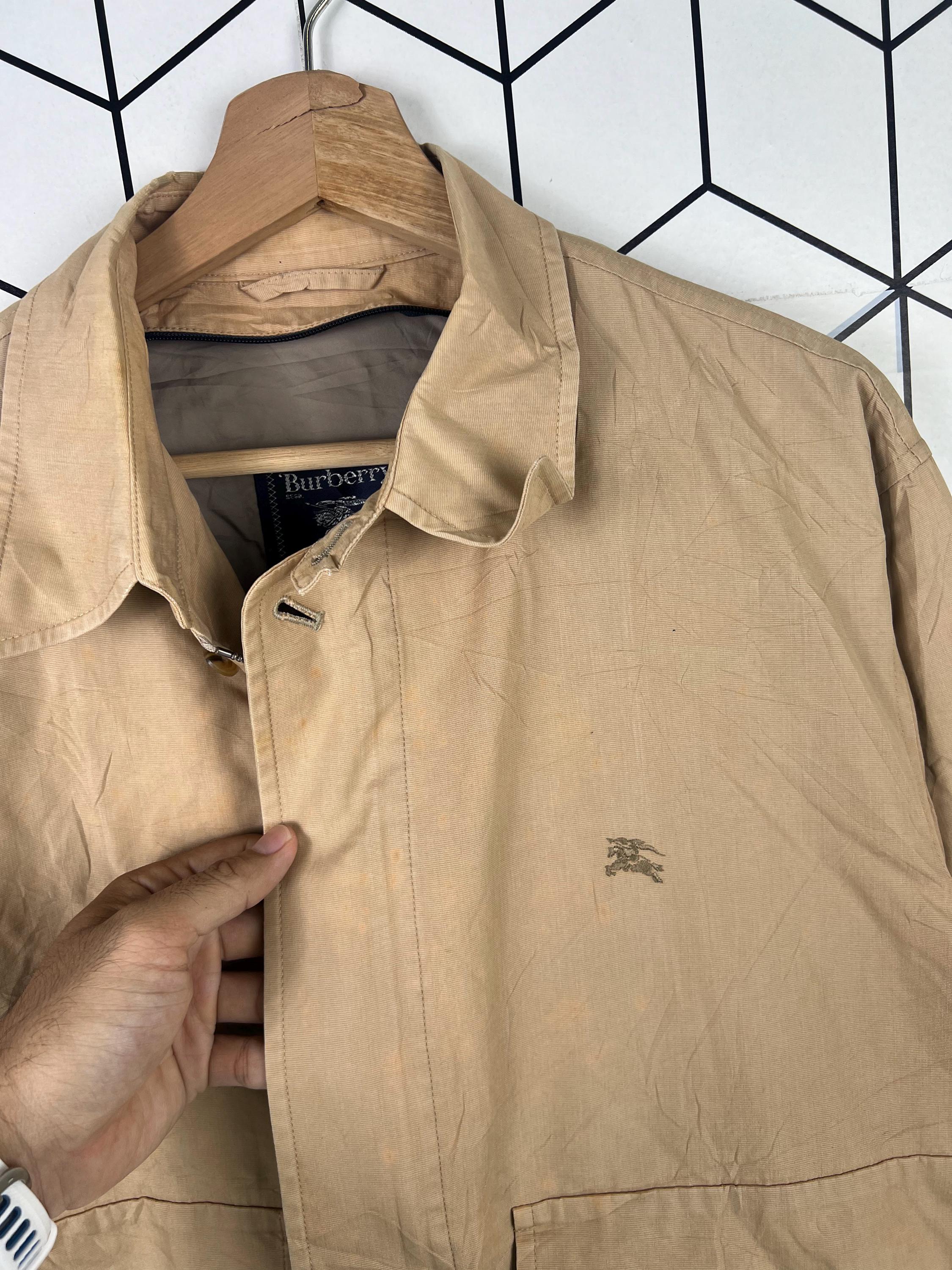 ジャケット・アウター vintage Burburrys light wool JACKET bi Vintage 90s Burberry Light Jacket Windbreaker Burberry