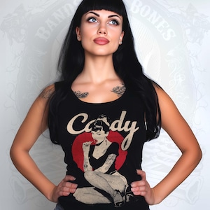 Candy Rockabella Women&#39;s Rockabilly Pin-Up Tank-Top