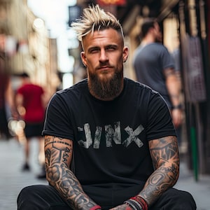 Jinx Punk Rock Band Tribute Herren T-Shirt