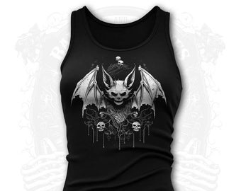 Battle Bat 2 Goth Women&#39;s Tank Top