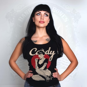 Candy Rockabella Women's Rockabilly Pin-Up Tank-Top