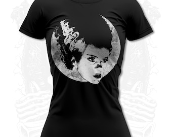 La sposa di Frankenstein 1 T-shirt gotica da donna