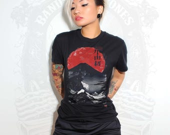 Frauen Vintage Japan Hatori Hanzo Design Premium T-Shirt