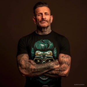 T-shirt Greasers Social Club Worldwide – Rockabilly Family – Noir XL