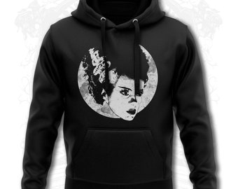 Bands and Bones Braut Frankenstein Gothic Männer Hoodie